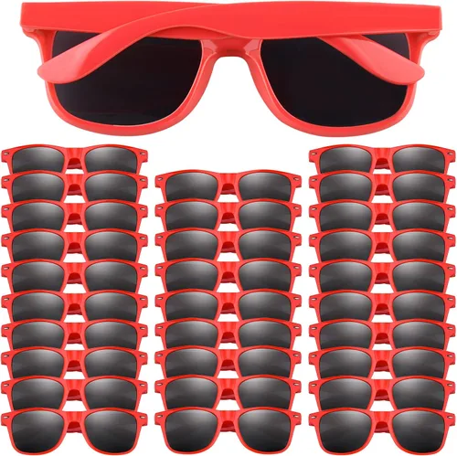 Vista 10 de FEPITO Gafas de sol de fiesta para niños a granel para suministros de fiesta de cumpleaños