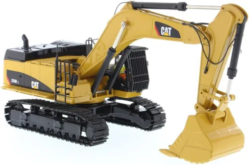 Vista 2 de Diecast Masters Excavadora Caterpillar 374D L 1:50 High Line Series Cat Trucks y equipo de construcción Modelo a escala 1:50 coleccionable