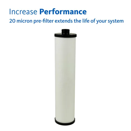 Vista 7 de Aquasana Sistema de filtro de agua Claryum de flujo máximo de 3 etapas para debajo del fregadero, filtración de claryum para encimera de cocina