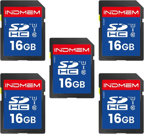 Vista 18 de Tarjeta SD de 512 MB (Paquete de 2), Tarjetas de memoria flash Clase 4 MLC, Tarjetas Secure Digital estándar de 512 MB (2 piezas)