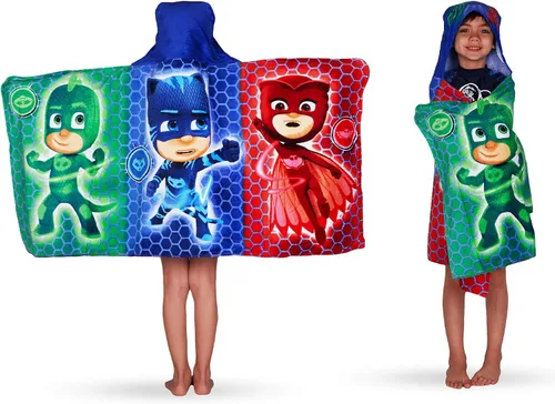 Vista 15 de Bakugan Anime Battle Brawlers Toalla Envolvente de Rizo de Algodón Suave con Capucha para Baño/Piscina/Playa, 24 x 50 pulgadas, por Franco Kids