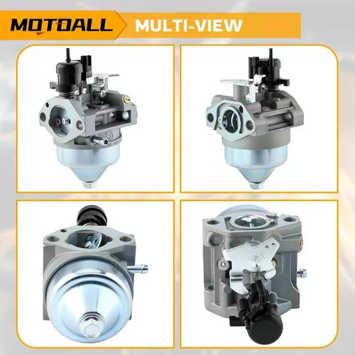 Vista 5 de MOTOALL Carburador 16100-Z1L-854 para motores Honda 16100-Z8B-841 GCV160A0 GCV160LA GCV160LA0 HRR216 con kit de juntas de filtro de aire de bujía