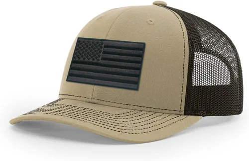 Vista 105 de Joe's USA Richardson 112 - Gorras de camionero con parche gráfico personalizado - Gorras estructuradas de cinco y seis paneles Richardson Premium
