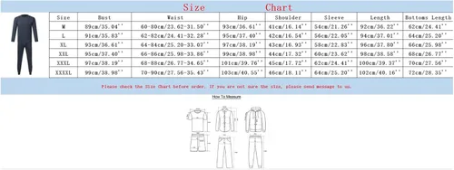 Vista 4 de Ropa interior térmica para hombre, conjunto de ropa interior larga para clima frío, parte superior de invierno, 2 piezas, capa base