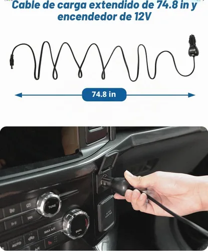 Vista 7 de JOYTUTUS Colchón de aire para SUV, cama de campamento 3.0 engrosada para automóvil, camping, colchón inflable, antifugas, con 2 almohadas y bomba