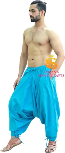 Vista 5 de SARJANA HANDICRAFTS Pantalones bohemios de algodón para hombre