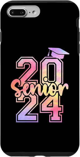 Vista 12 de Funda para iPhone 11 Pro Max Senior 2024 Clase de 2024 Seniors Graduación 2024 Senior 24