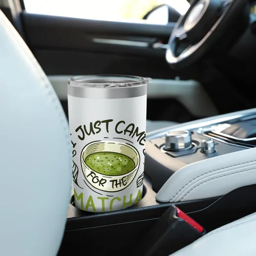 Vista 6 de Vaso aislado de acero inoxidable para amantes del té verde, té matcha japonés, té matcha