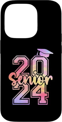 Vista 16 de Funda para iPhone 11 Pro Max Senior 2024 Clase de 2024 Seniors Graduación 2024 Senior 24