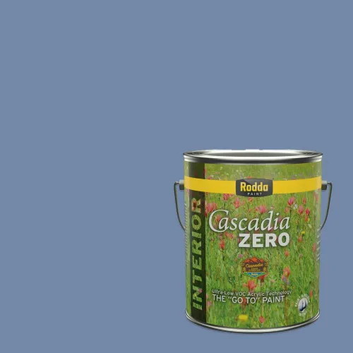 Vista 12 de Rodda Paint CASCADIA XL Pintura e imprimación satinada exterior en uno, cuarto de galón, Acapulco Dive