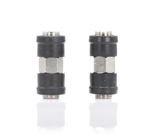 Vista 2 de THE CIMPLE CO Conectores de cable coaxial para interiores y exteriores para RG11, RG58, RG59, RG6 - Empalme coaxial F81 hembra a hembra - Acoplador