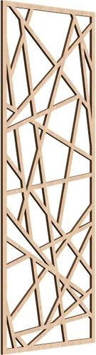Vista 95 de Conway Paneles de pared decorativos de madera con calado, 9 3/8 pulgadas de ancho x 24 3/8 pulgadas de alto x 1/4 de alto, aliso