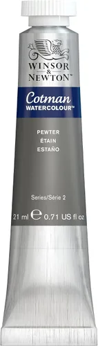 Vista 52 de Acuarela Cotman, tubo de 0.27 oz, color carmesí alizarina