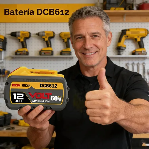 Vista 7 de Batería de iones de litio Dewalt de 20 V/60 V de repuesto de 12000 mAh DCB612 DCB615 DCB609, compatible con herramientas eléctricas inalámbricas