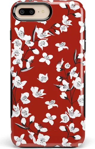 Vista 28 de Casely Funda para iPhone 6/7/8 Plus Funda con estampado de festival (solo buenas vibraciones)