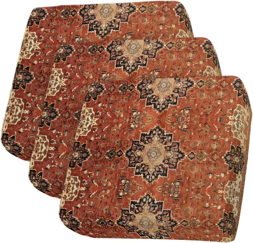 Vista 17 de Fundas elásticas de cojín para sofá de Navidad, seccional, individual, en forma de L, T, con parte inferior elástica, diseño retro de gnomos