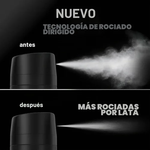Vista 3 de AXE Body Spray 4 unidades Negro 48 horas Todo Fresco 2.9 oz