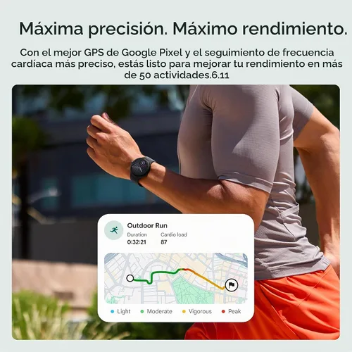 Vista 6 de Google Pixel Watch 5 (1.614 in) - Reloj inteligente Android - Canyon - LTE