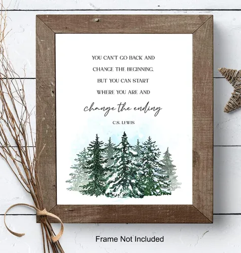 Vista 8 de Arte de pared con citas inspiradoras positivas motivacionales, regalos de aliento edificantes para mujeres, hombres, refranes estimulantes