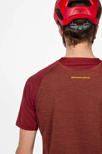 Vista 3 de Endura SingleTrack - Camiseta de ciclismo de manga corta para hombre