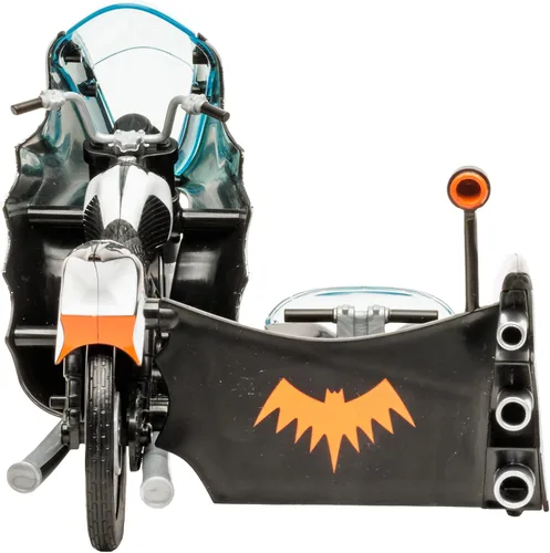 Vista 5 de DC Retro 6IN - BATCYCLE con coche lateral