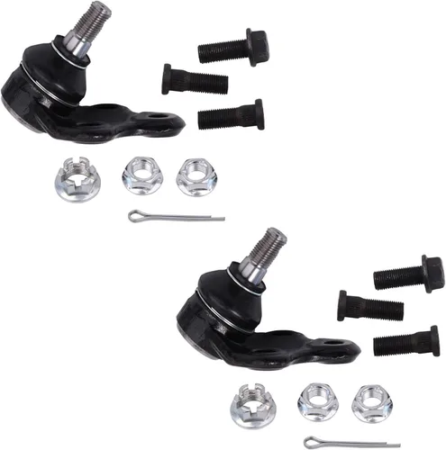 Vista 228 de Detroit Axle - Par (2) de juntas esféricas inferiores delanteras para Mitsubishi Montero 1992-2000 - [Montero Sport 1997-2004]