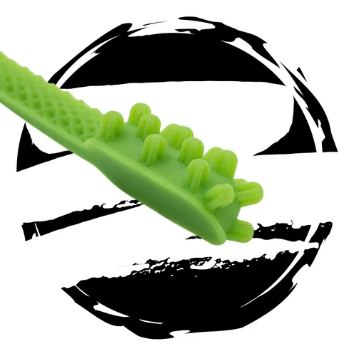 Vista 6 de V3 (cepillo de dientes para quitar adhesivo dental) (verde)