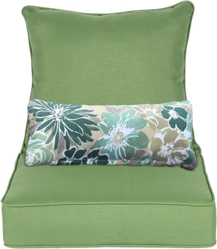 Vista 15 de Aoodor Cojín para Silla al Aire Libre, 55.9 x 61 cm Resistente al Agua, Resistente a la Decoloración, Cojines de Asiento de Patio de Olefina
