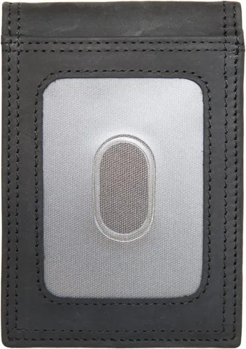 Vista 2 de WOLVERINE Cartera de bolsillo frontal resistente con bloqueo RFID para hombre (disponible en lona de algodón o cuero)