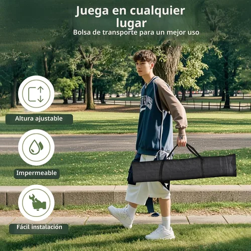 Vista 7 de Objetivo de zona de strike de béisbol para bolas de plástico Compatible con entrenamiento de lanzamiento de Wiffle Ball y Blitzball Fácil
