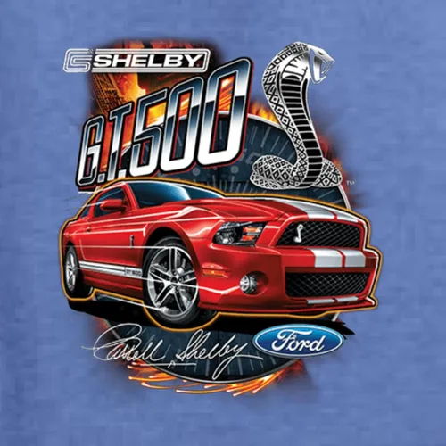 Vista 11 de Wild Bobby Shelby GT500 Cobra - Sudadera con capucha con diseño oficial de Ford Motors Cars and Trucks