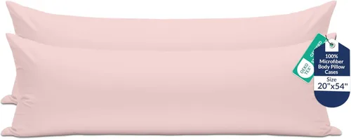 Vista 88 de Royale Linens Paquete de 2 fundas de almohada de tamaño estándar de 20 x 26 pulgadas, microfibra cepillada, fundas de almohada de cama, resistentes