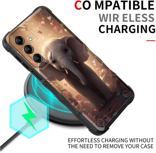 Vista 529 de Funda para Galaxy A14 5G, [Doble Capa][Protección contra Caídas de Grado Militar de 10 Pies] [Antideslizante] Funda Resistente a Prueba de Golpes