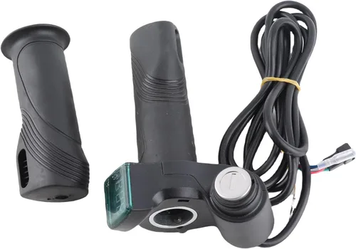 Vista 8 de E 48V Gas, agarre eléctrico del acelerador, control de velocidad, agarre del acelerador, 48 V, 36 V, 24 V, 6 V, empuñaduras de manillar para scooter