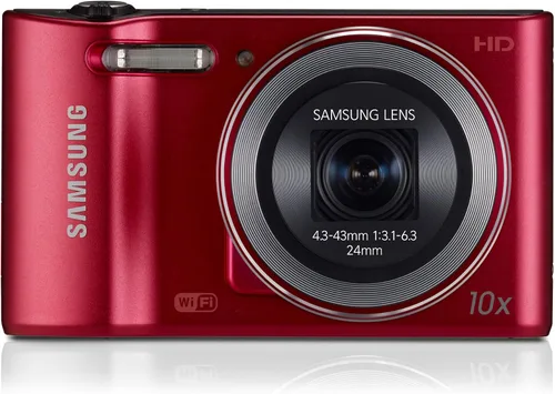 Vista 2 de Samsung WB30F 16.2MP Smart WiFi Cámara digital con zoom óptico 10x y pantalla LCD de 3.0" (rojo) (Modelo antiguo)