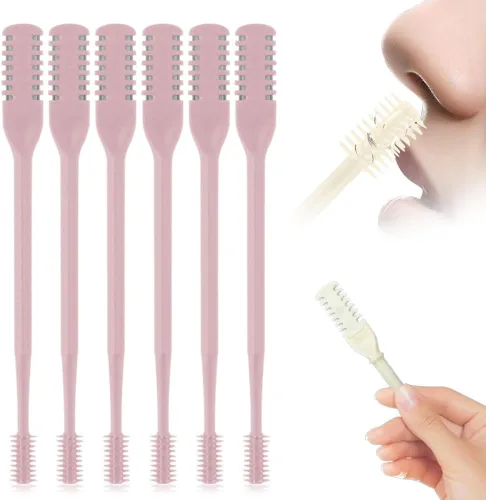 Vista 18 de Cortador de Pelo Nasal, 2025 Recortadora de Vello Nasal de Doble Cara Mejorada para Mujeres y Hombres, Herramienta de Eliminación de Vello Nasal