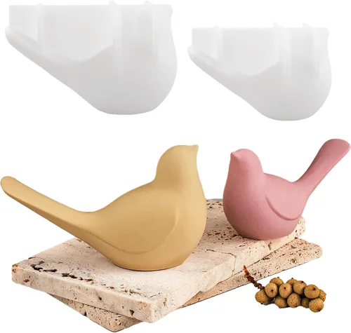 Vista 8 de 2 moldes de resina de silicona de oso – Moldes de vela de resina de oso 3D y jabón para fundición de resina epoxi de animales lindos, fondant