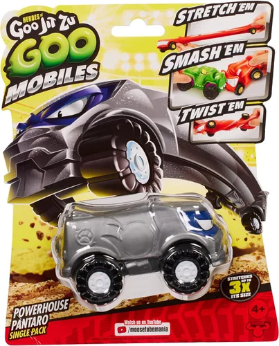 Vista 2 de Heroes of Goo JIT Zu Goo Mobiles Powerhouse Pantaro. ¡Estíralos! ¡Aplástalos! Gíralos. Arreglalos y empieza de nuevo. Regalo para niñas de 4 años