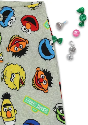 Vista 5 de Sesame Street Elmo Cookie Monster Junior - Pantalones de pijama para mujer