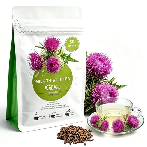 Vista 16 de Samcci - Bolsas de té de hoja de gordolobo, 0.11 onzas x 20 unidades, té