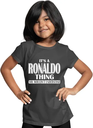 Vista 6 de Go All Out Camiseta Youth It's A Ronaldo Thing You Wouldn't Understand