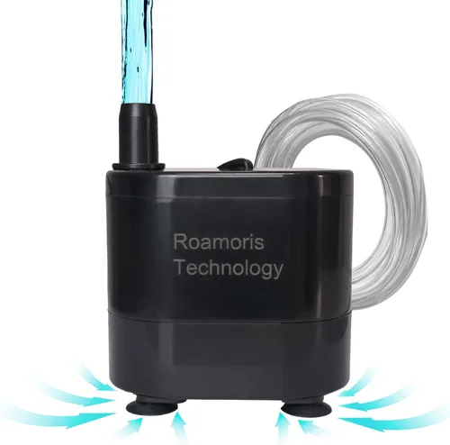 Vista 7 de Bomba Automática de Sumidero Pequeña para Deshumidificador, Elevación de 13 Pies, Control de Flujo de 4 Niveles, Bomba de Agua Sumergible con Sensor