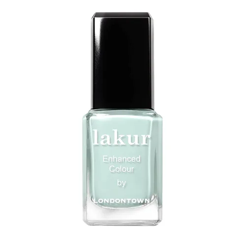 Vista 13 de LONDONTOWN Lakur Nail Polish – Green, Long-Lasting, Streak-Free, Chip-Resistant 21+ Free Non-Toxic Vegan Nail Color, Strengthens & Hydrates Nails