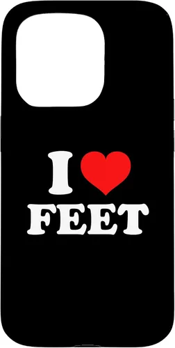 Vista 13 de Funda para iPhone 13 I Love Feet