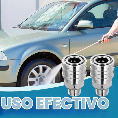 Vista 3 de JOEJET Accesorios para lavadora a presión, enchufe QC de 1/4" a adaptador