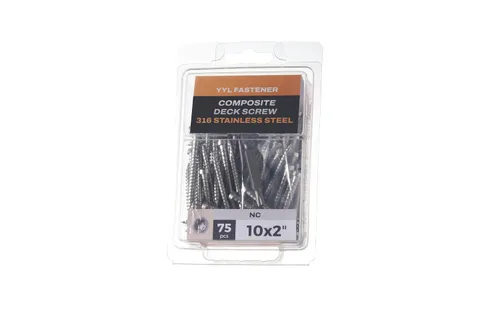 Vista 12 de Tornillos de acero inoxidable #10 x 2-1/2, tornillos autorroscantes para madera y tornillos para cubiertas compuestas con Torx T20 Star Drive, punta