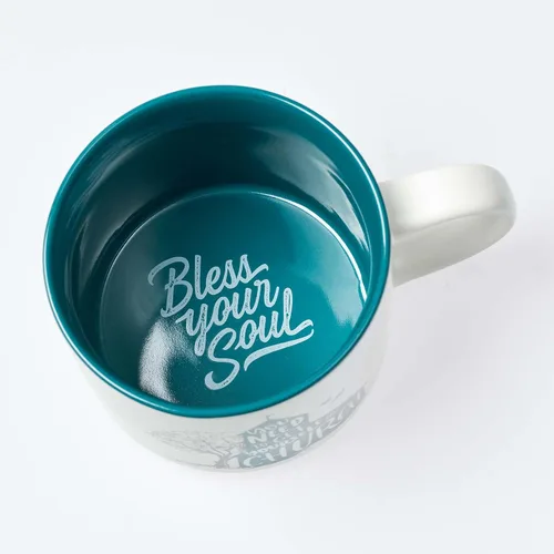 Vista 3 de Taza de café blanca XL Get Yourself To Church, divertidos regalos de cumpleaños para mujeres/hombres, mamá, papá, compañero de trabajo, diseños