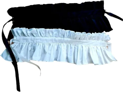 Vista 5 de Collar desmontable con volantes vintage para mujer, disfraz victoriano