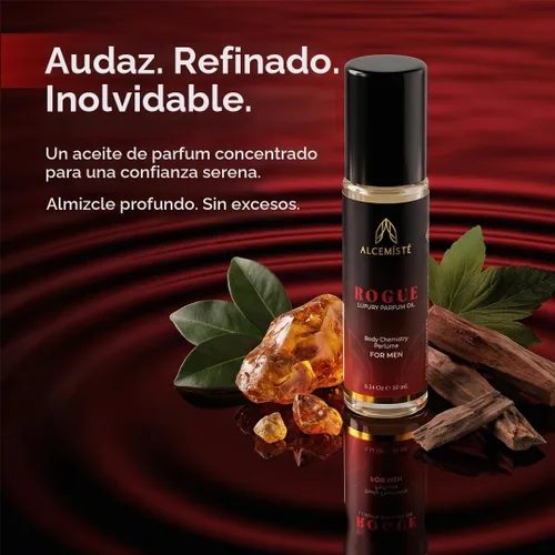Vista 2 de Colonia de feromonas para hombres - Perfume de química corporal, madera