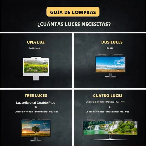Vista 5 de HumanCentric Iluminación de videoconferencia, luz solo complementaria para transmisión y videoconferencia, el kit solo para complemento requiere un